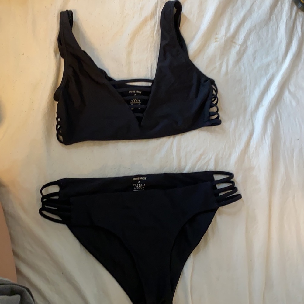 2 Piece Black Bikini